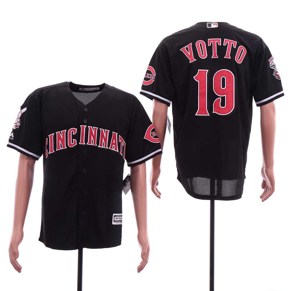 Reds 19 Joey Votto Black Cool Base Jersey Sguo,We sell and wholesale Reds 19 Joey Votto Black Cool Base Jersey Sguo on line form chian!